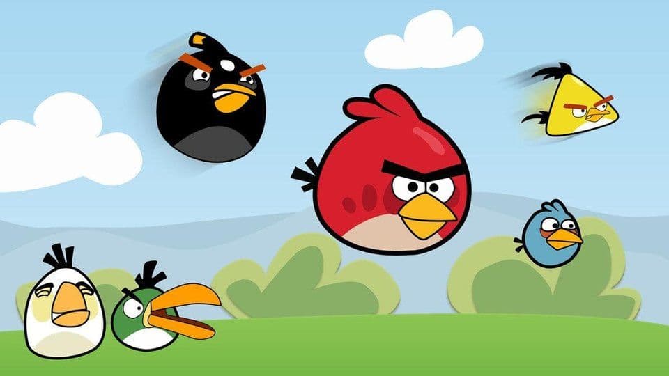 مینیاتوری Angry Birds انگری بردز قرمز 5 میل