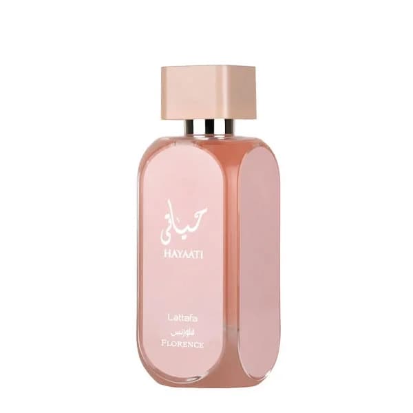 عطر لطافه حیاتی فلورانس صورتی Lattafa Hayaati Florence