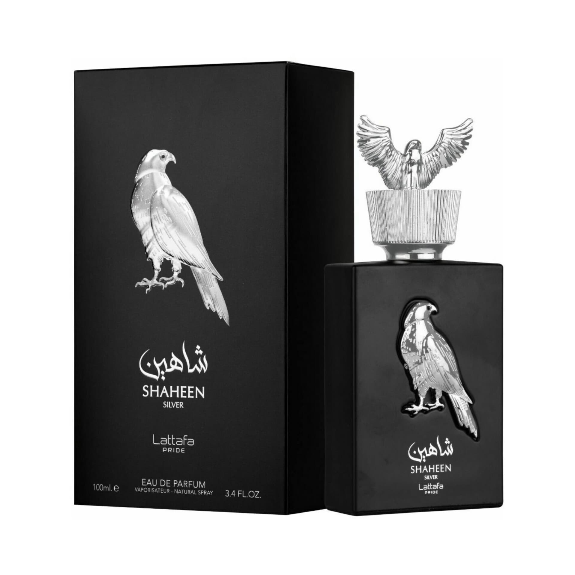عطر لطافه شاهین نقره ای Lattafa Shaheen Silver